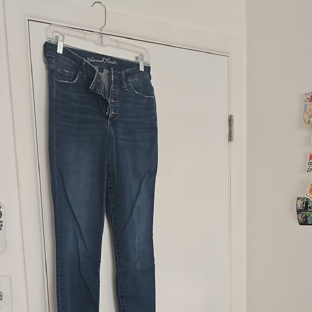 Universal Thread Dark Blue Skinny Jeans